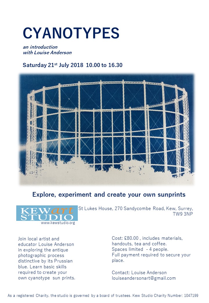 Cyanotype Poster July 2018